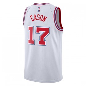 NBA Houston Rockets Trikot Tari Eason Nike 2025-26 City Edition Weiß Swingman - Herren